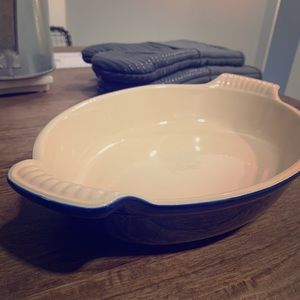 Le Creuset Gratin Ceramic Dish in Blue